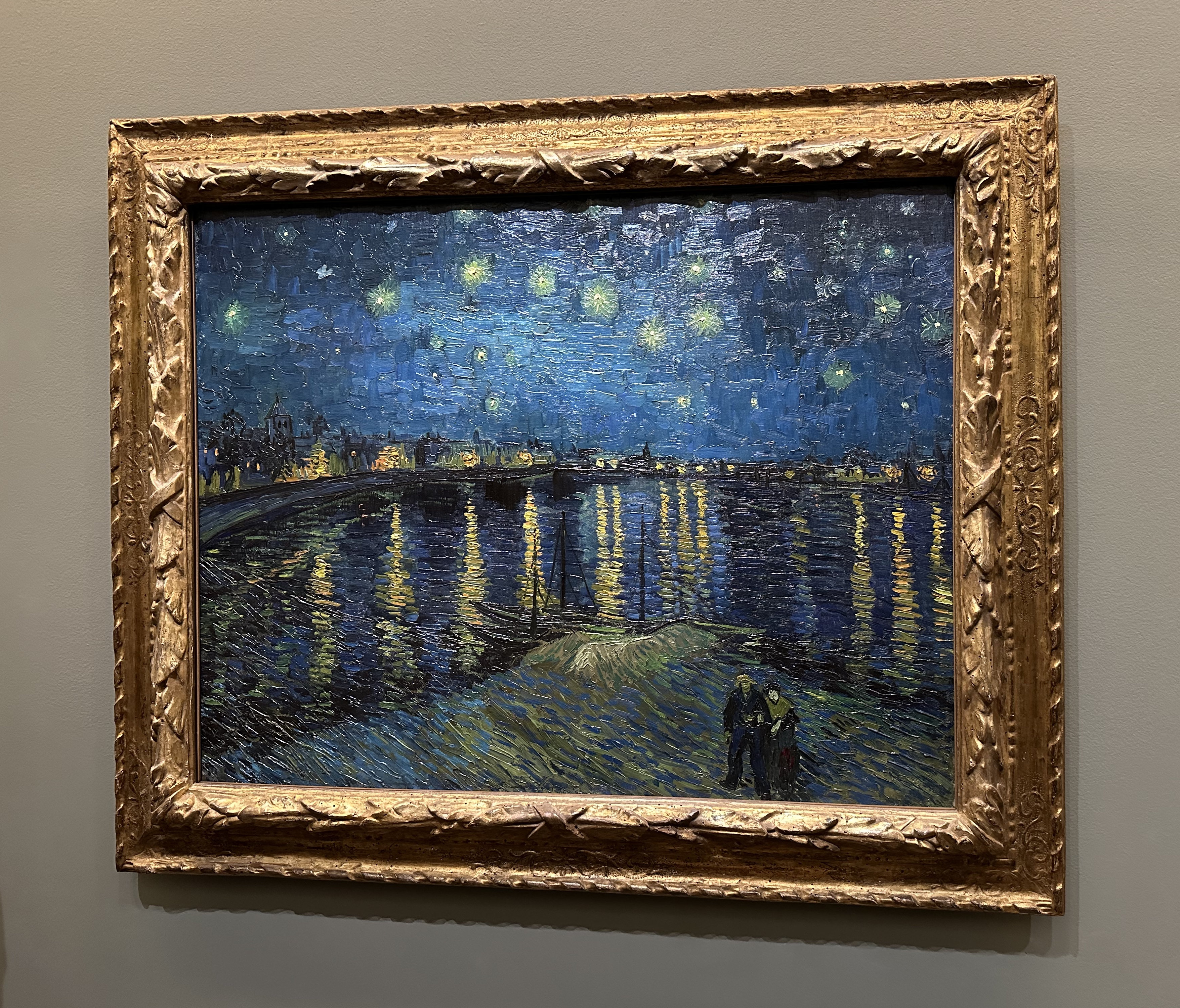Starry Night Over The RhôNe, Vincent Van Gogh, MuséE D’Orsay, Paris