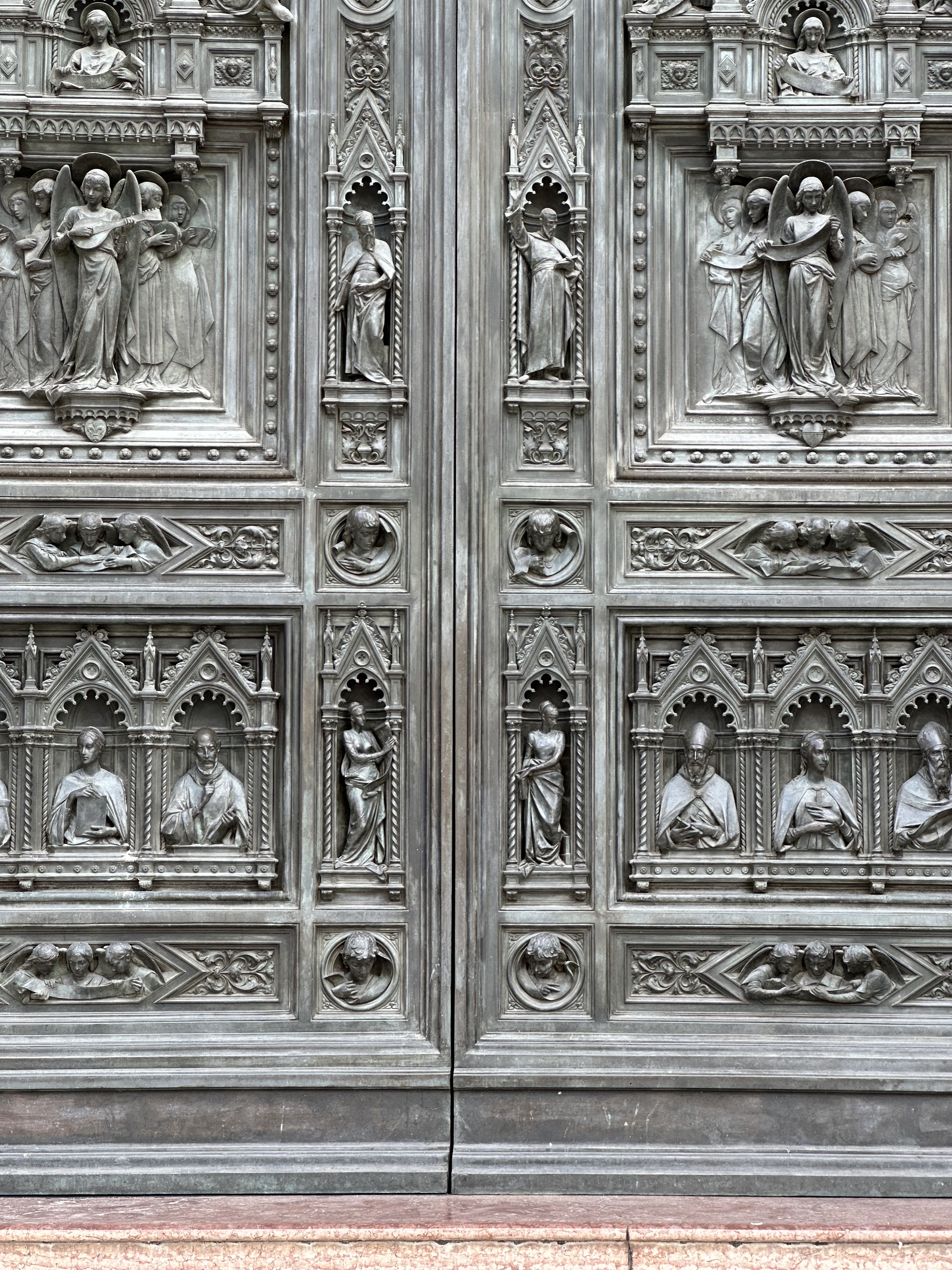 Bronze Doors Of The Duomo Di Milano, Florence